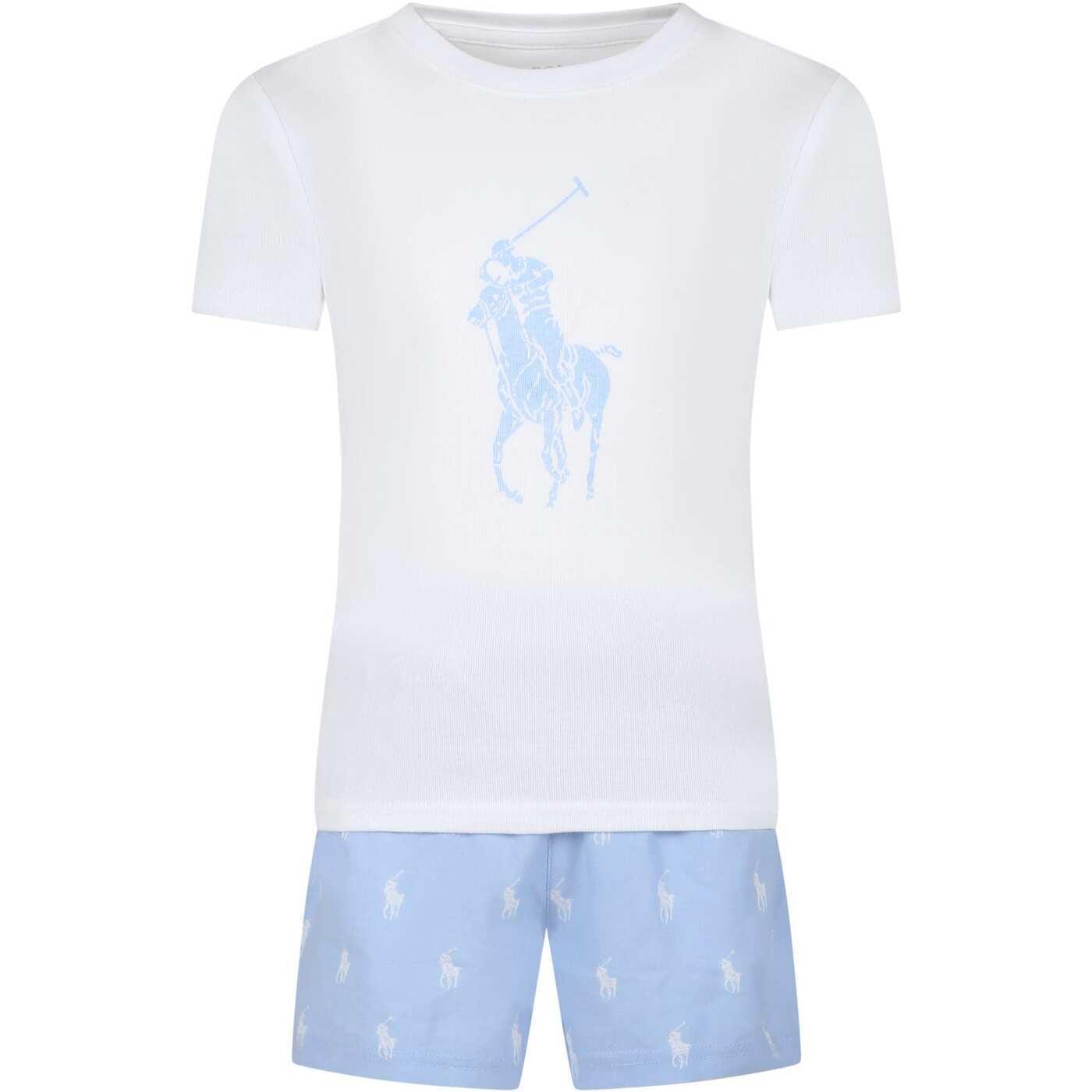 【土日限定クーポン配布中！】 RALPH LAUREN ラルフ ローレン ブルー Light Blue アンダーウェア ガールズ 春夏2024 24SMRL3P0146 BCR 【関税・送料無料】【ラッピング無料】 ia