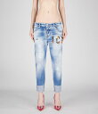 【15,000円以上1,000円OFF!!】 DSQUARED2 ディースクエアード ブルー Blue パンツ レディース 春夏2023 S80LA0044S30664 470 【関税・送料無料】【ラッピング無料】 ia