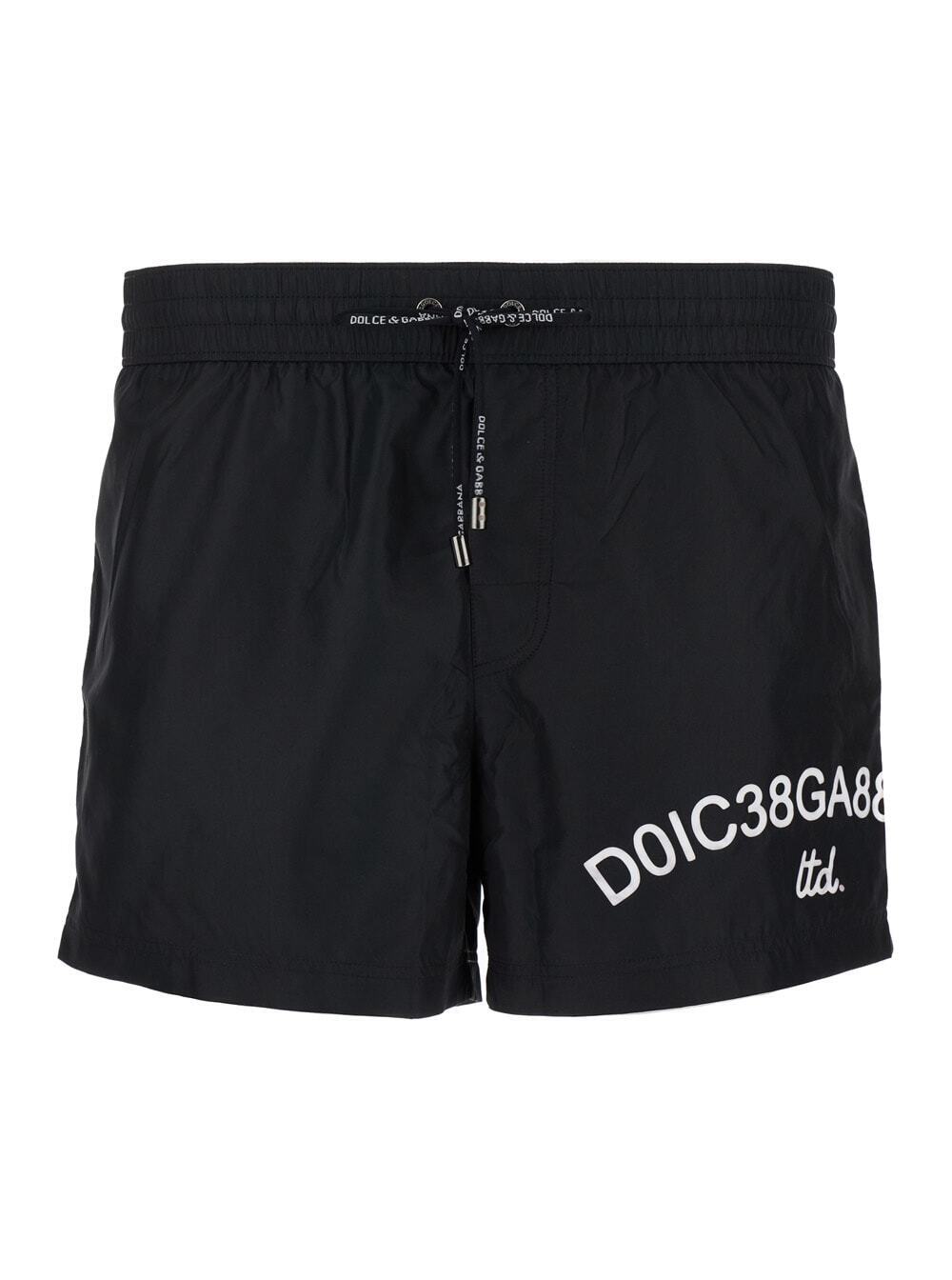 【土日限定クーポン配布中！】 DOLCE&GABBANA ドルチェ&ガッバーナ ブラック Black スイムウェア メンズ 春夏2024 M4F31TFUSFWN0000 【関税・送料無料】【ラッピング無料】 ia