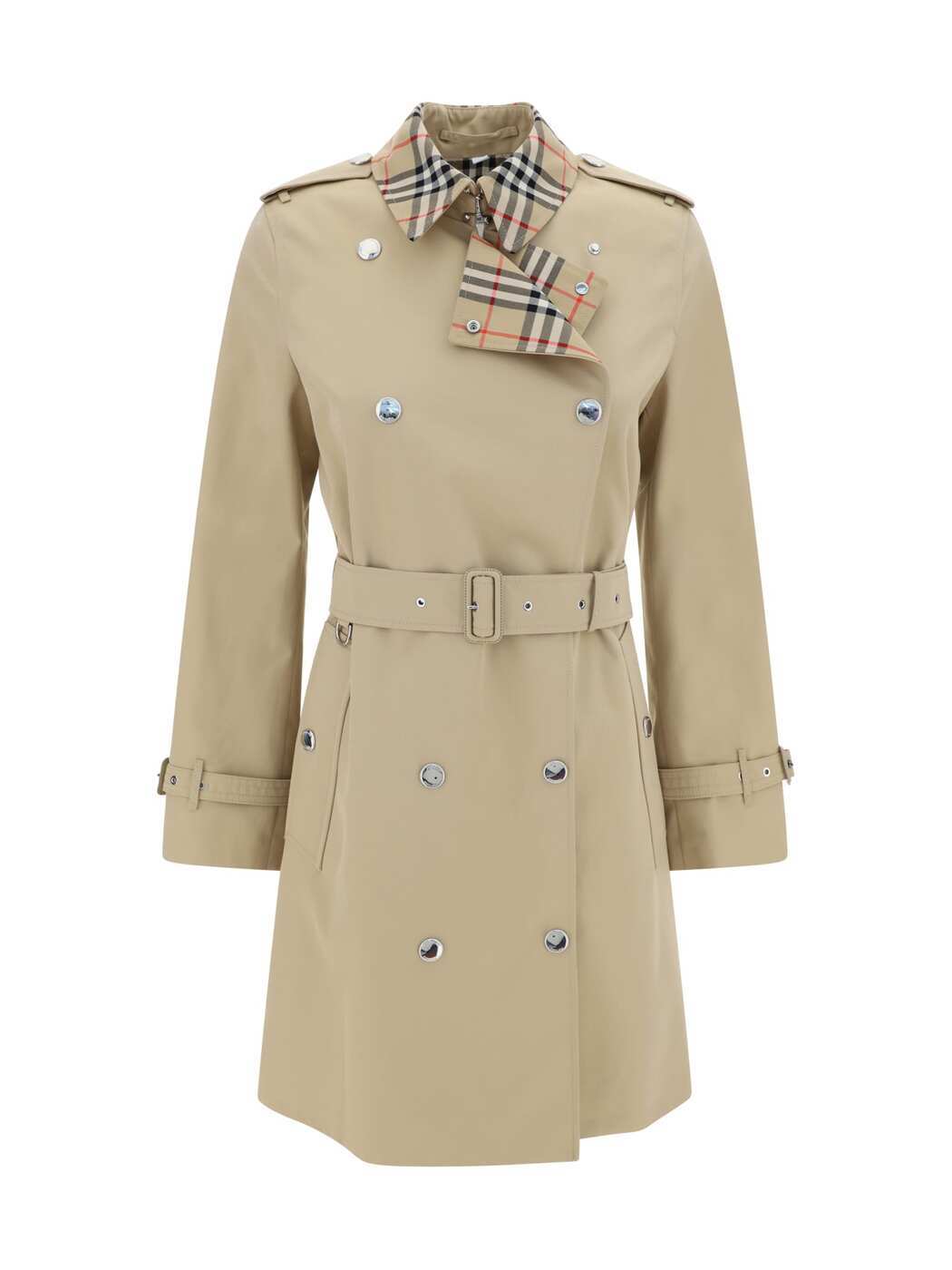 【土日限定クーポン配布中！】 BURBERRY バーバリー ベージュ Beige コート レディース 秋冬2023 8070990A1366 【関税・送料無料】【ラッピング無料】 ia