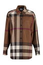 【15,000円以上ご購入で1,000円OFF！】 BURBERRY バーバリー ブラウン Brown シャツ レディース 秋冬2023 8071840A9011 【関税・送料無料】【ラッピング無料】 ia