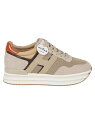 【15,000円以上1,000円OFF!!】 HOGAN ホーガン ベージュ Beige スニーカー レディース 秋冬2023 HXW4830CB80SIJ0RE1 【関税・送料無料】【ラッピング無料】 ia