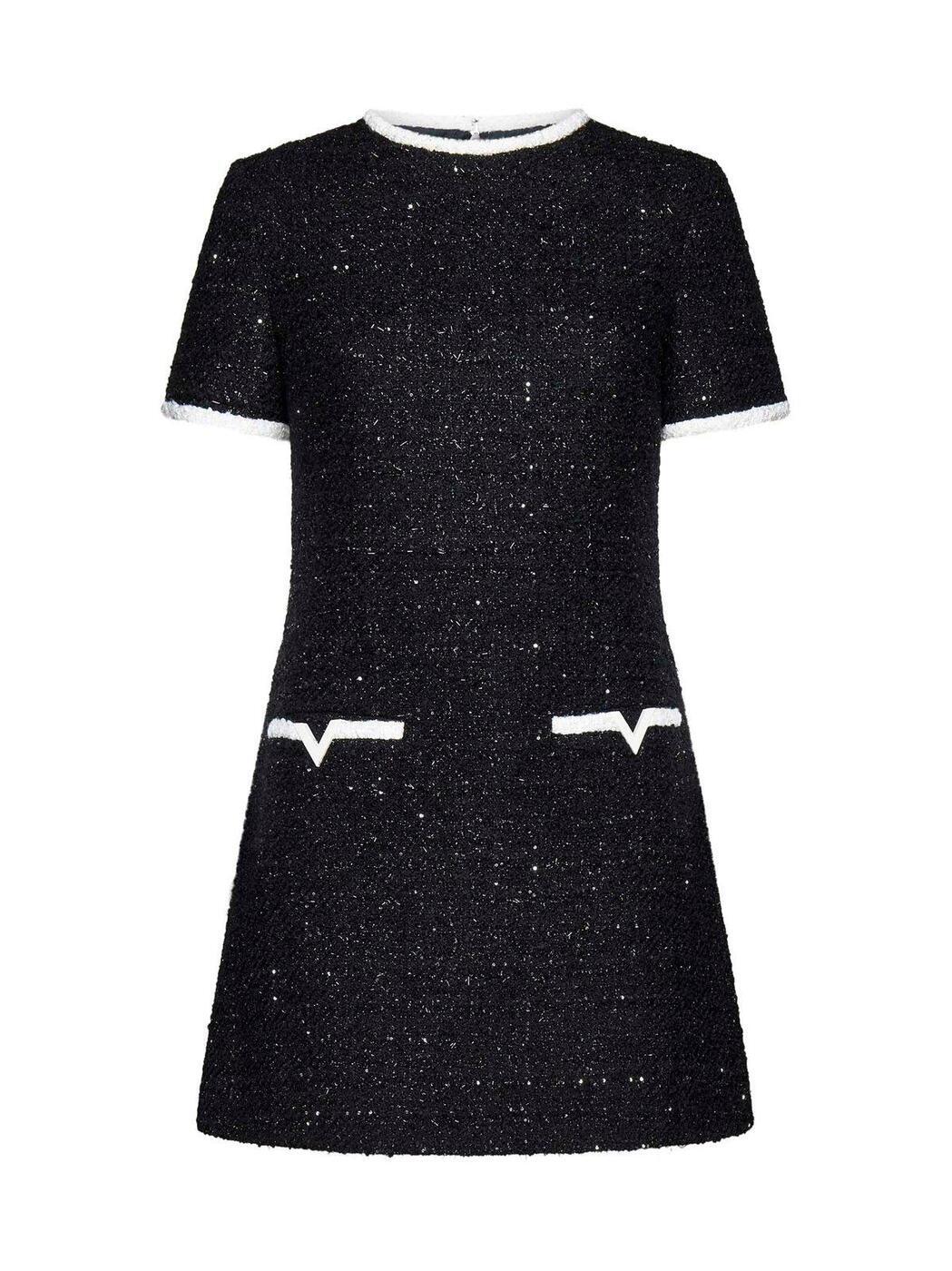VALENTINO バレンチノ ブラック Black ドレス レディース 春夏2024 4B3VA7F08C8YGH 【関税・送料無料】【ラッピング無料】 iaのサムネイル