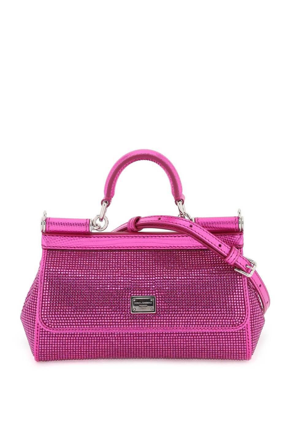 DOLCE&GABBANA ドルチェ&ガッバーナ パープル Fuchsia トートバッグ レディース 秋冬2023 BB7116AO9178Z432 【関税・送料無料】【ラッピング無料】 ia