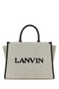 トートバッグ 【15,000円以上ご購入で1,000円OFF！】 LANVIN ランバン トートバッグ レディース 春夏2024 LW BGTC01 CAN1 P24 0510 BEIGE BLACK 【関税・送料無料】【ラッピング無料】 ia