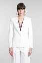 イザベルマラン ISABEL MARANT イザベル マラン ホワイト White ジャケット レディース 春夏2024 VE0269FA-B1F04IMANZIL20WH 【関税・送料無料】【ラッピング無料】 ia