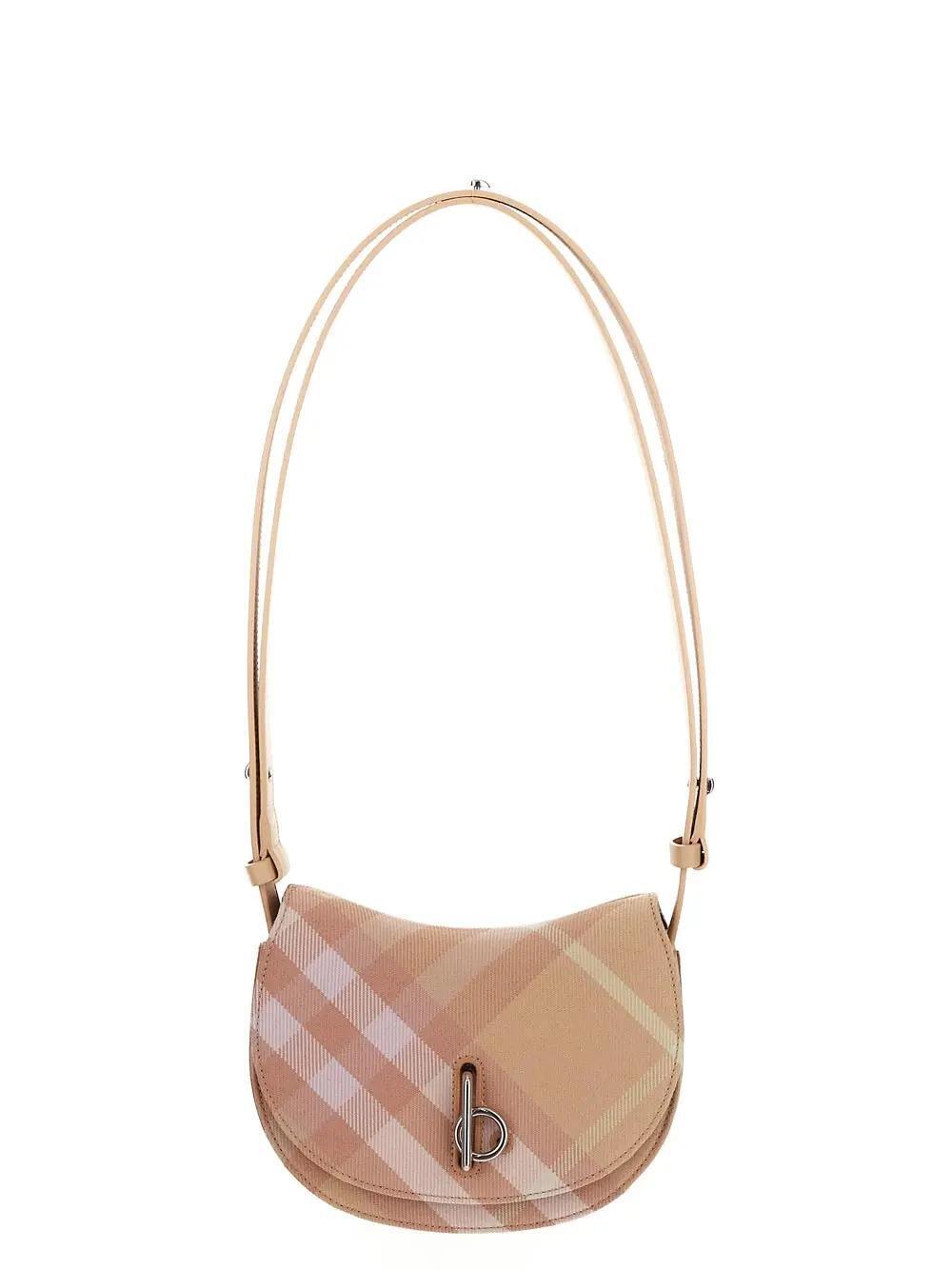 バーバリー トートバッグ（レディース） BURBERRY バーバリー ピンク PINK トートバッグ レディース 春夏2024 8081409 ROCKINGHORSEB8793 【関税・送料無料】【ラッピング無料】 ia