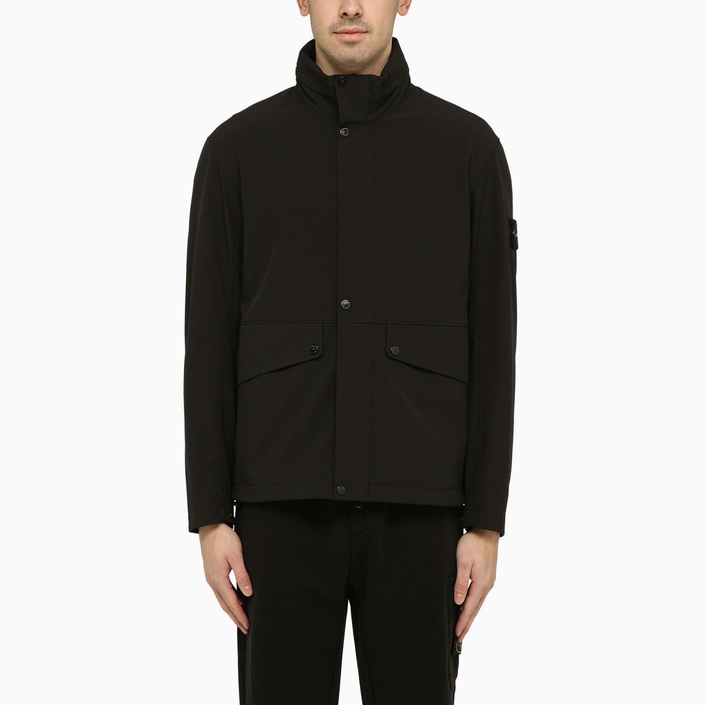 ストーンアイランド STONE ISLAND ストーン アイランド ブラック Black ジャケット メンズ 春夏2024 801540327_V0029 【関税・送料無料】【ラッピング無料】 ia