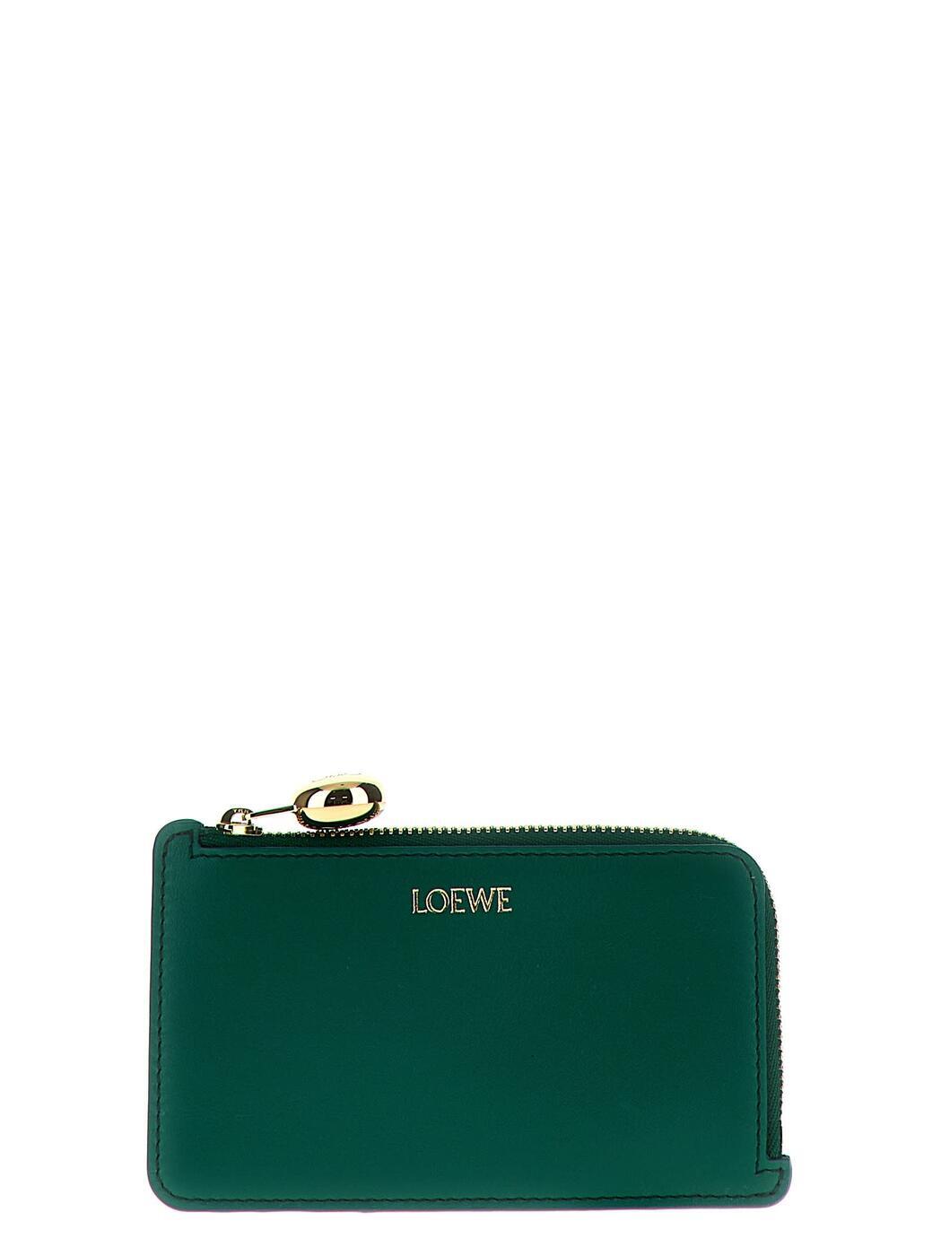 ロエベ 財布（レディース） 【毎月1日はエントリーでポイント3倍！】 LOEWE ロエベ グリーン Green 財布 レディース 春夏2024 CANBZ40X017831 【関税・送料無料】【ラッピング無料】 ia