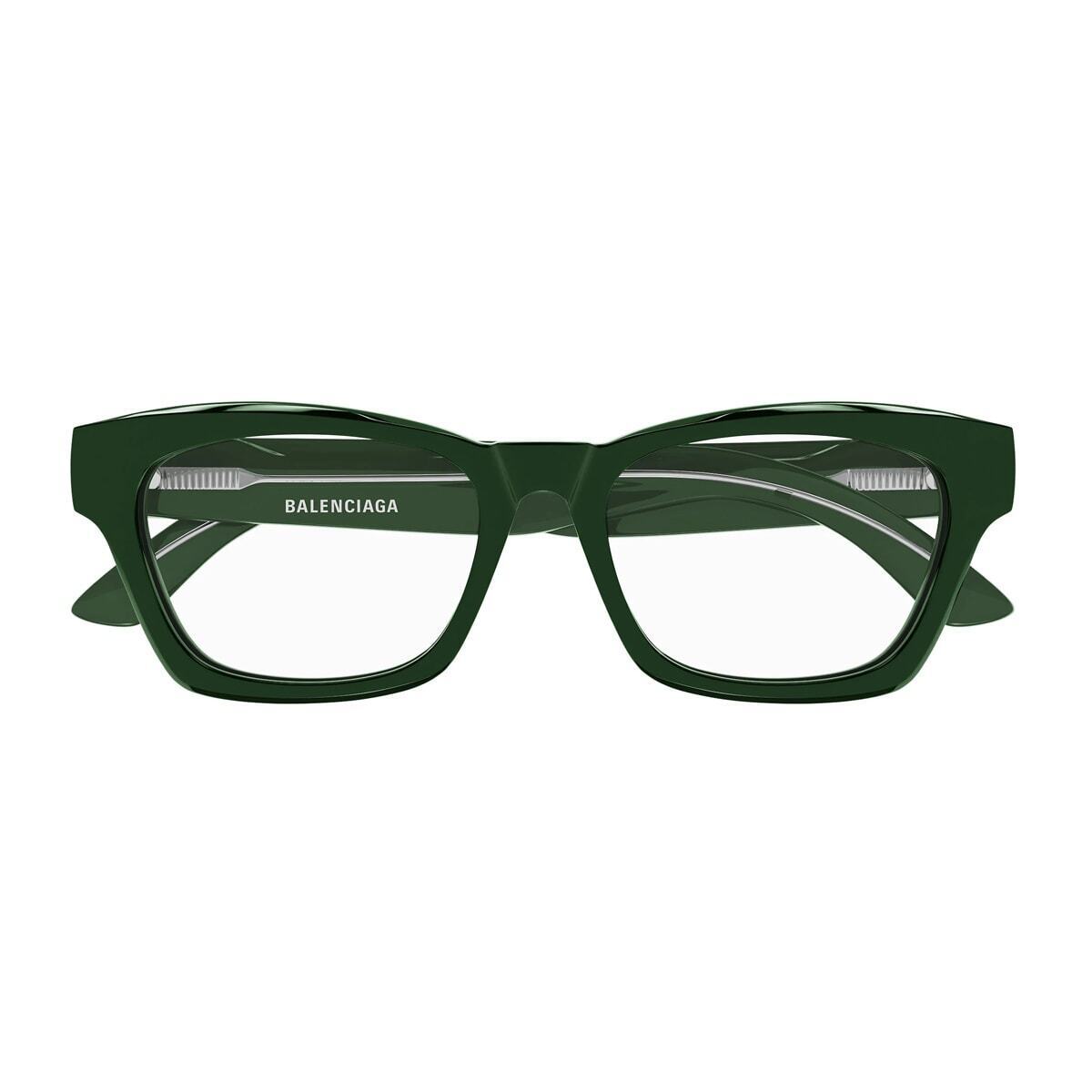 BALENCIAGA EYEWEAR oVAKACEFA O[ Verde TOXEKl fB[X H~2023 BB0242O Linea Everyday 003 y֐ŁEzybsOz ia