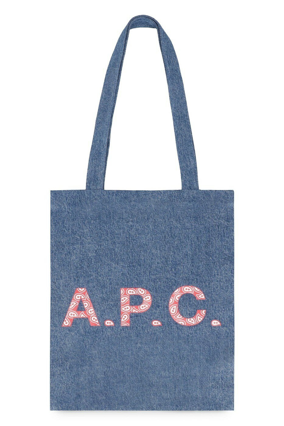 A.P.C. アーペーセー ブルー Denim トートバッグ メンズ 春夏2024 COGWDM61442_IAL 【関税・送料無料】【ラッピング無料】 iaのサムネイル