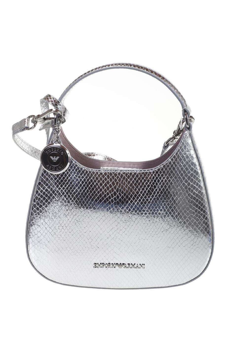 EMPORIO ARMANI エンポリオ アルマーニ シルバー Silver トートバッグ レディース 春夏2024 Y3H324 YWR8X 80270 【関税・送料無料】【ラッピング無料】 ia