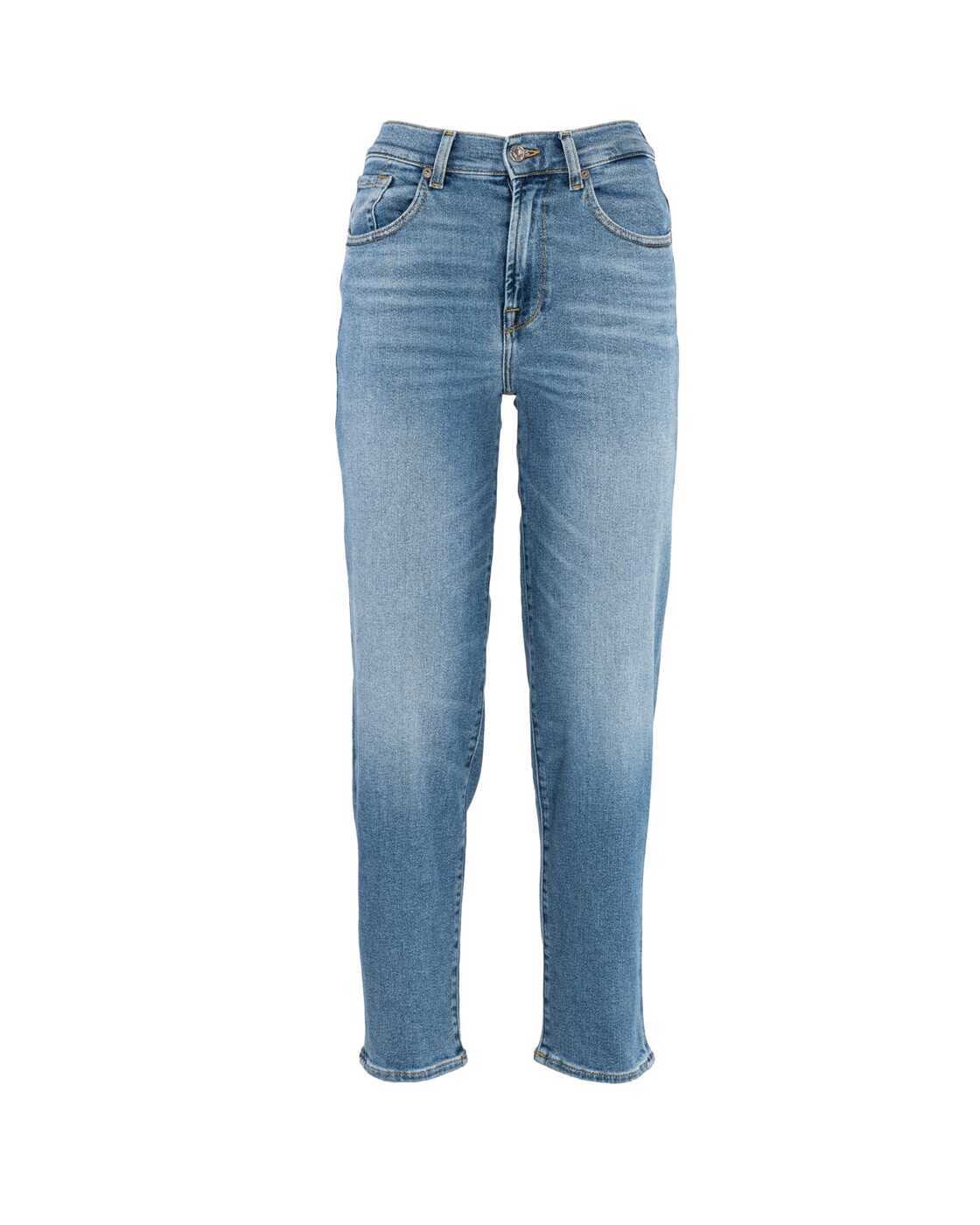 7 FOR ALL MANKIND セブンフォーオールマンカインド ブルー Denim デニム レディース 春夏2023 JSA71200XLLIGHT BLUE 【関税・送料無料】【ラッピング無料】 ia