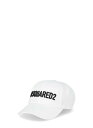 【15,000円以上1,000円OFF!!】 DSQUARED2 ディースクエアード ホワイト White 帽子 メンズ 春夏2024 BCM071405C00002M072 【関税・送料無料】【ラッピング無料】 ia