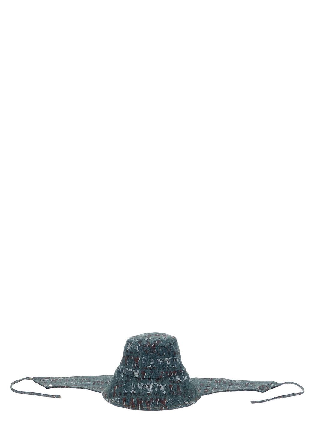 【土日限定クーポン配布中！】 LANVIN ランバン ブルー Blue 帽子 メンズ 春夏2024 AMHAFH0CFTDEP2422 【関税・送料無料】【ラッピング無料】 ia