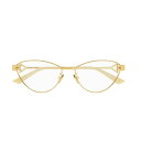 ボッテガ・ヴェネタ サングラス レディース BOTTEGA VENETA EYEWEAR ボッテガヴェネタアイウェア ゴールド Oro サングラス・メガネ レディース 秋冬2023 BV1188O LINEA NEW CLASSIC 002 【関税・送料無料】【ラッピング無料】 ia