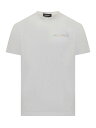 【15,000円以上1,000円OFF!!】 DSQUARED2 ディースクエアード ホワイト WHITE Tシャツ メンズ 春夏2024 S71GD1394S23009_100 【関税・送料無料】【ラッピング無料】 ia