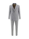 【15,000円以上1,000円OFF!!】 BRUNELLO CUCINELLI ブルネロ クチネリ グレー Grigio スーツ メンズ 春夏2024 MB405LDBH_C032 【関税・送料無料】【ラッピング無料】 ia