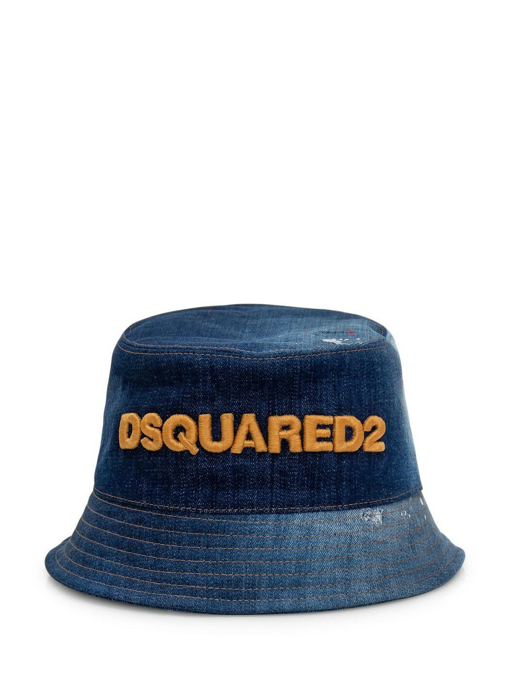 DSQUARED2 ディースクエアード ブルー DENIM 帽子 メンズ 秋冬2023 HAM003110106812_3096 【関税・送料無料】【ラッピング無料】 ia