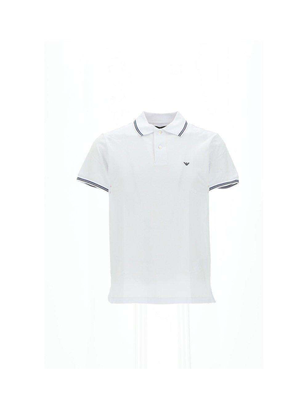 EMPORIO ARMANI エンポリオ アルマーニ ホワイト White シャツ メンズ 春夏2024 8N1FB41JPTZ0100 【関税・送料無料】【ラッピング無料】 ia