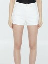  ALEXANDER WANG アレキサンダーワン ショーツ レディース 春夏2024 4DC2244360 120 VINTAGE WHITE  ia