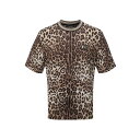 ドルチェ&ガッバーナ 【15,000円以上1,000円OFF!!】 DOLCE&GABBANA ドルチェ&ガッバーナ ブラウン Brown Tシャツ メンズ 春夏2024 G8MP5T HS7EE_HA93M 【関税・送料無料】【ラッピング無料】 ia