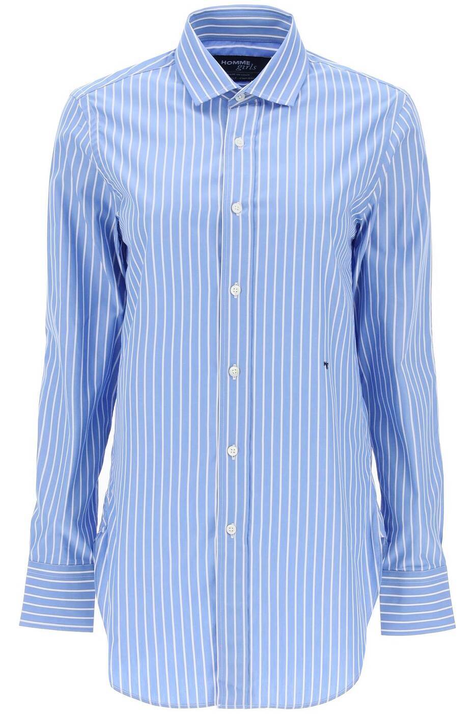 HOMMEGIRLS オムガールズ シャツ レディース 春夏2024 HGSH005 BLWHT 【関税・送料無料】【ラッピング無料】 iaのサムネイル