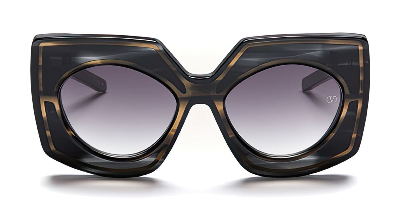 VALENTINO EYEWEAR ヴァレンティノアイウェア ブラック Black サングラス・メガネ レディース 秋冬2023 VLS-127A-53 【関税・送料無料】【ラッピング無料】 ia