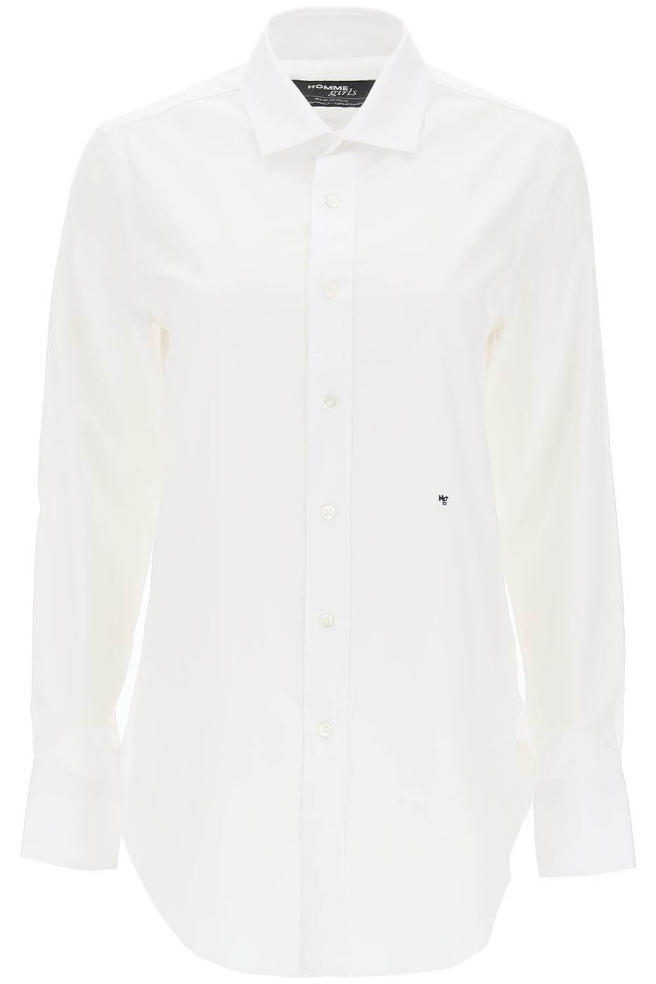 HOMMEGIRLS オムガールズ シャツ レディース 春夏2024 HGSH001 WHT 【関税・送料無料】【ラッピング無料】 iaのサムネイル