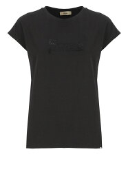 HERNO ヘルノ ブラック Black Tシャツ レディース 春夏2024 JG000211D520099393 【関税・送料無料】【ラッピング無料】 ia