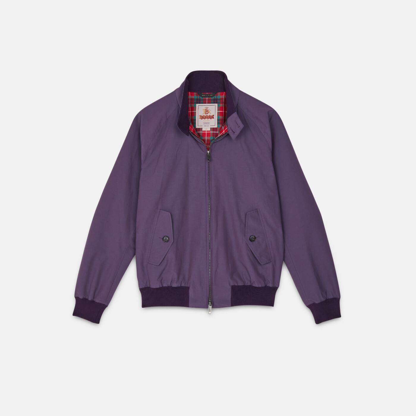 バラクータ 【土日限定クーポン配布中！】 BARACUTA ジャケット メンズ 春夏2024 BRCPS0001.BCNY1 4001 PURPLE PLUM 【関税・送料無料】【ラッピング無料】 ia