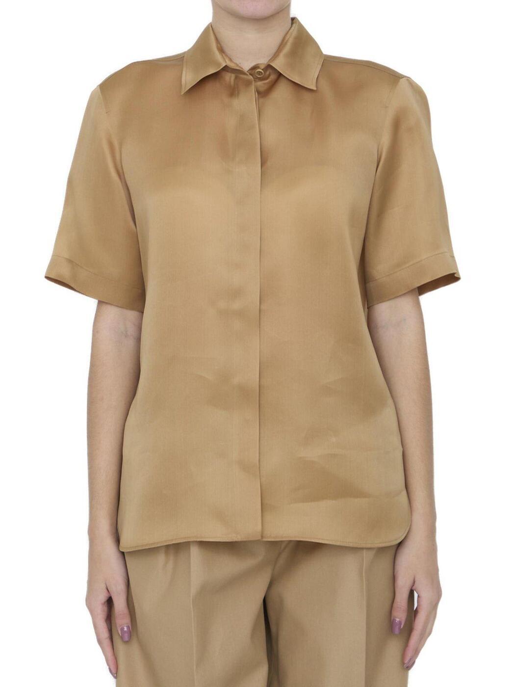 MAX MARA マックス マーラ ベージュ BEIGE シャツ レディース 春夏2024 2411111133600_004 【関税・送料無料】【ラッピング無料】 ia