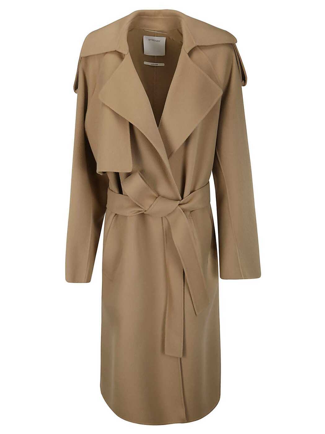 SPORTMAX X|[c}bNX x[W BEIGE R[g fB[X t2024 2412011051600_016 y֐ŁEzybsOz ia