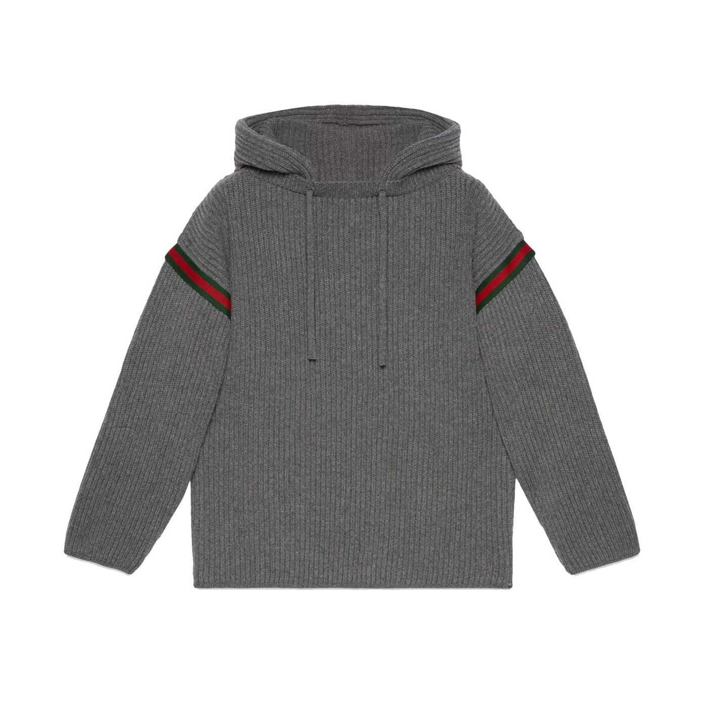 【三連休クーポン配布中！】 GUCCI グッチ グレー Gray トレーナー メンズ 秋冬2023 758112 XKDH3_1160 【関税・送料無料】【ラッピング無料】 iaのサムネイル