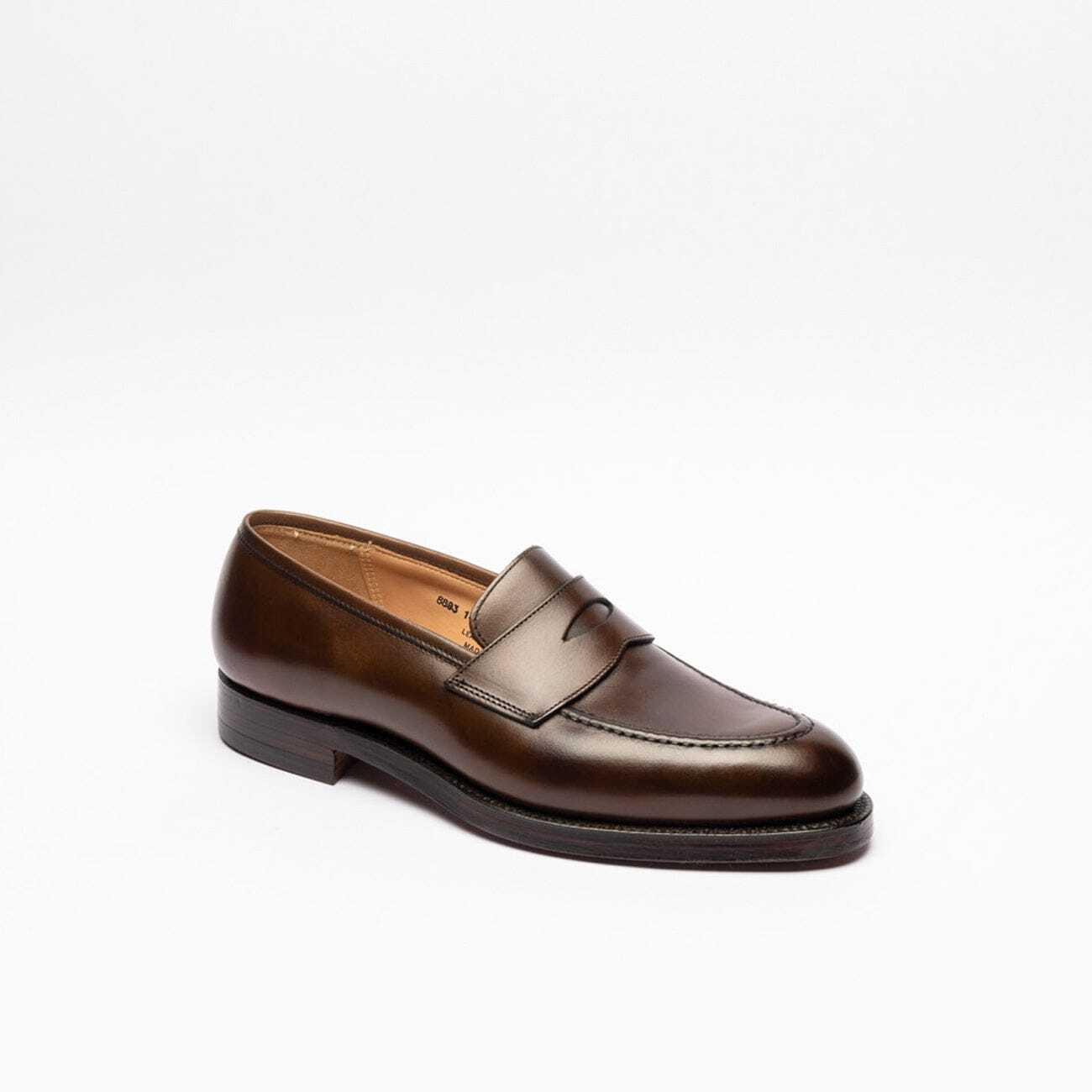 CROCKETT & JONES クロケット&ジョーンズ ブラウン Marrone ローファー メンズ 秋冬2023 Henley Dark Brown Burnished/B/I 【関税・送料無料】【ラッピング無料】 ia