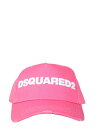 【15,000円以上ご購入で1,000円OFF！】 DSQUARED2 ディースクエアード ピンク PINK 帽子 レディース 春夏2022 BCW0028_05C00001M1972 【関税・送料無料】【ラッピング無料】 ia