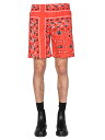 エムエスジイエム MSGM エムエスジーエム レッド RED ショーツ メンズ 春夏2022 3240MB06B_22705218 【関税・送料無料】【ラッピング無料】 ia