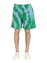 エムエスジイエム MSGM エムエスジーエム グリーン GREEN ショーツ メンズ 春夏2021 3040MB63_21709536 【関税・送料無料】【ラッピング無料】 ia