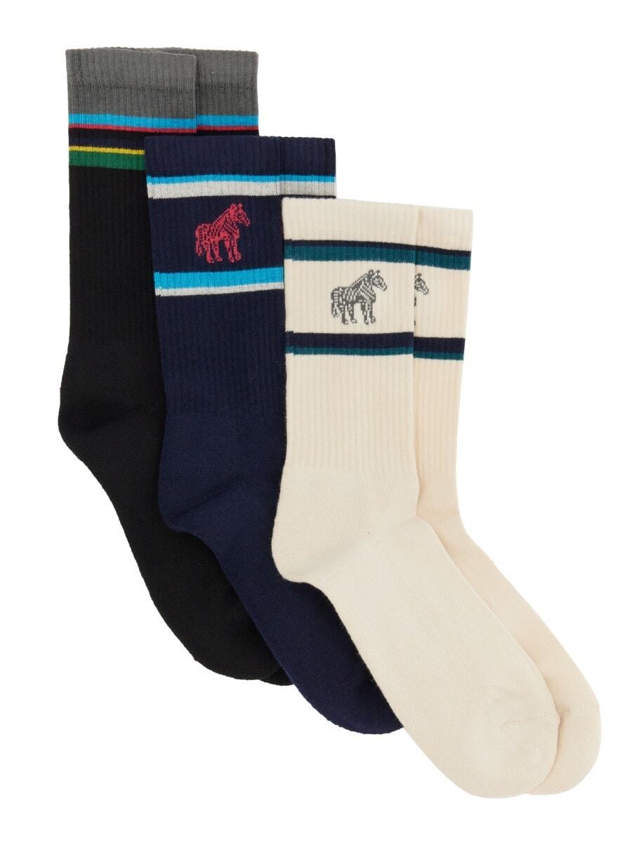 【本日5の付く日ポイント4倍!】 PAUL SMITH ポールスミス ソックス メンズ 秋冬2022 M2A/SOCK/J3PKSP_1A 【関税・送料無料】【ラッピング無料】 ia