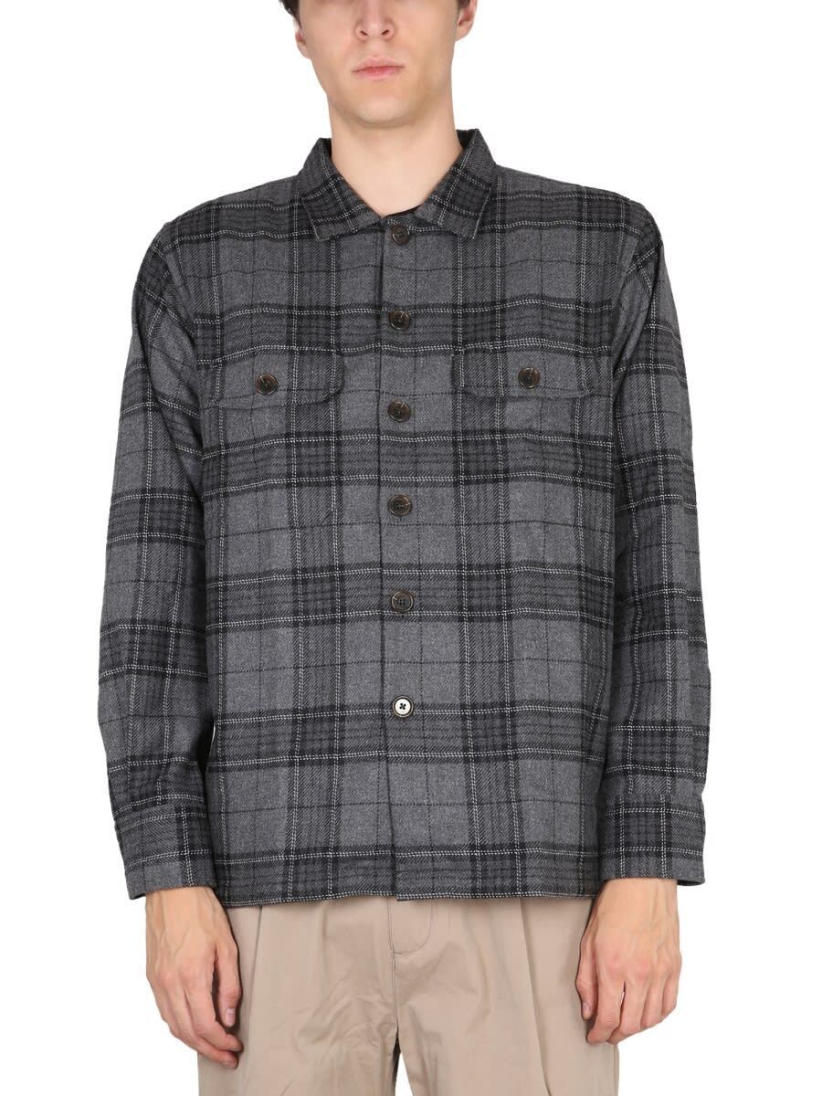 UNIVERSAL WORKS ユニバーサルワークス グレー GREY シャツ メンズ 秋冬2022 27653_GREY 【関税・送料無料】【ラッピング無料】 iaのサムネイル