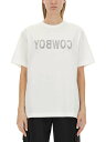 HELMUT LANG ヘルムート ラング ホワイト WHITE Tシャツ レディース 秋冬2023 N06HW524_100 【関税 送料無料】【ラッピング無料】 ia