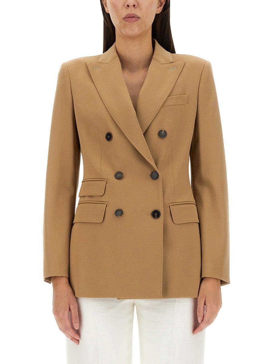 MAX MARA マックス マーラ ベージュ BEIGE ジャケット レディース 秋冬2023 2310461739600_011 【関税・送料無料】【ラッピング無料】 ia