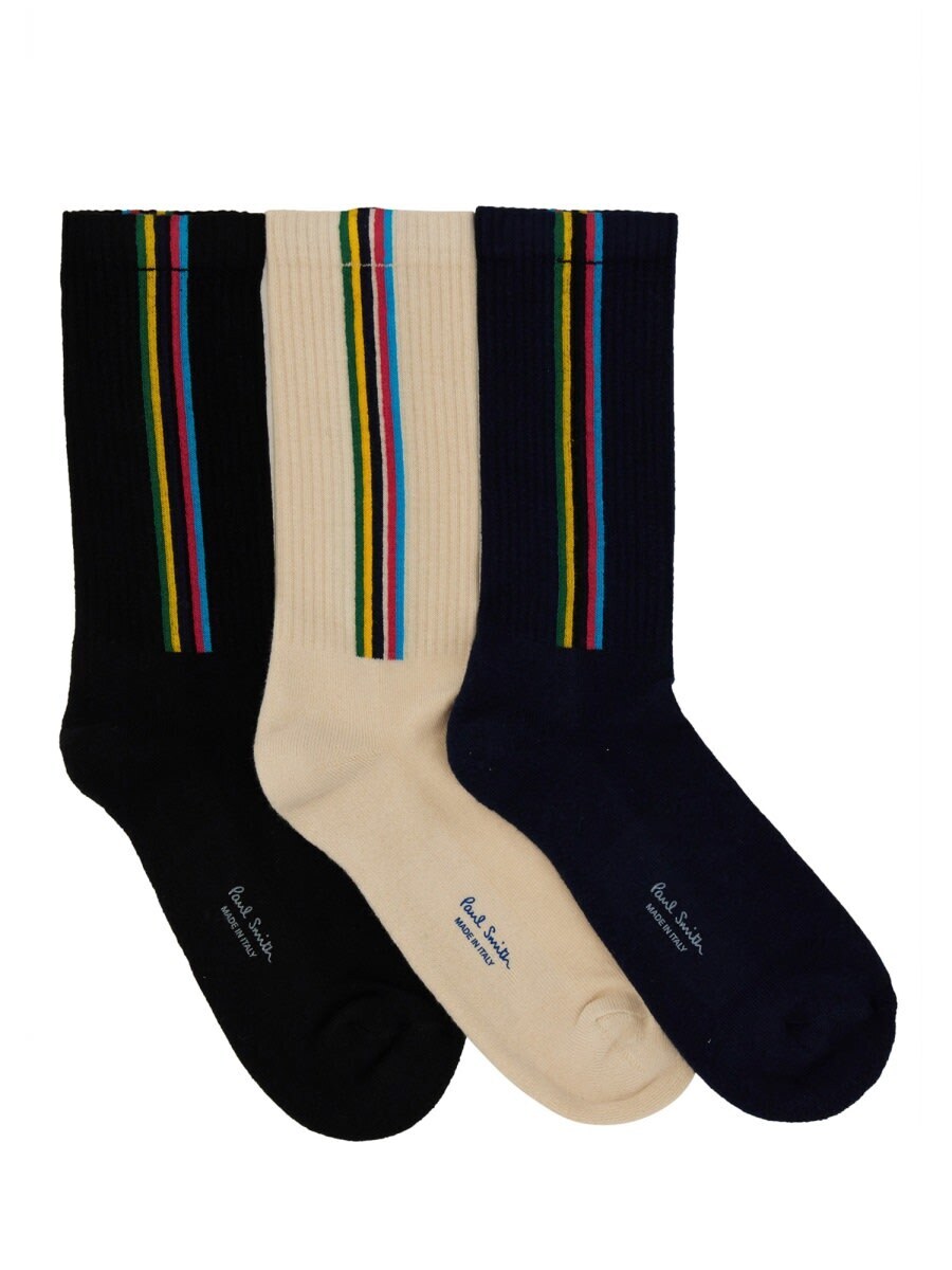 【本日5の付く日ポイント4倍!】 PAUL SMITH ポールスミス ソックス メンズ 春夏2024 M2A-SOCK-JAF718_1A 【関税・送料無料】【ラッピング無料】 ia