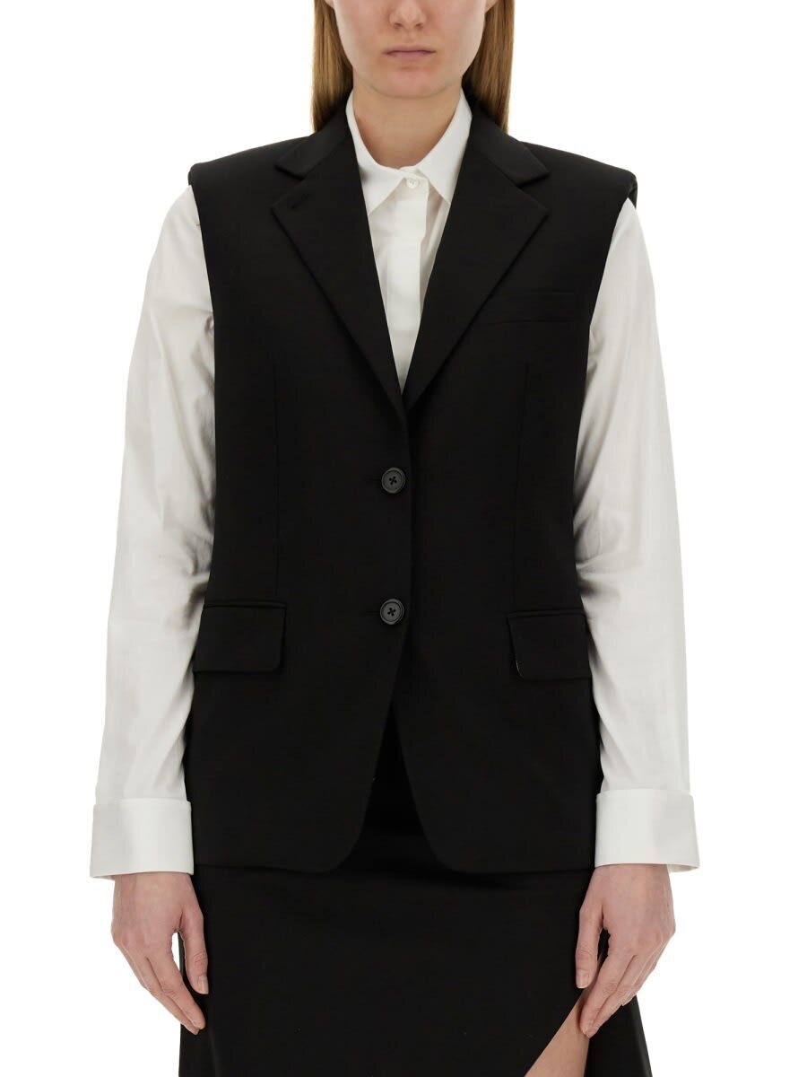 HELMUT LANG ヘルムート ラング ブラック BLACK ベスト レディース 春夏2024 O01HW110_001 【関税・送料無料】【ラッピング無料】 iaのサムネイル
