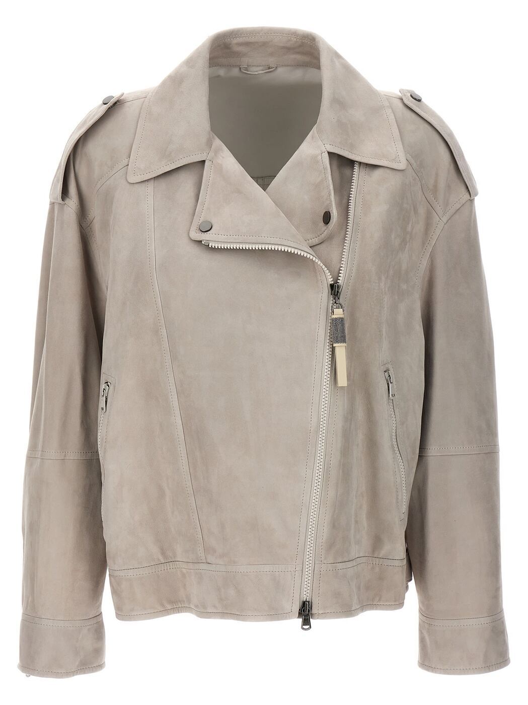 BRUNELLO CUCINELLI ブルネロクチネリ グレー Gray ジャケット レディース 春夏2024 MPCAI2926C9593 【関税・送料無料】【ラッピング無料】 iaのサムネイル