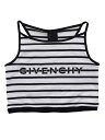 【10周年記念クーポン！P4倍！】 GIVENCHY ジバンシィ ホワイト WHITE トップス ガールズ 春夏2024 H30025.N50 【関税・送料無料】【ラッピング無料】 ia