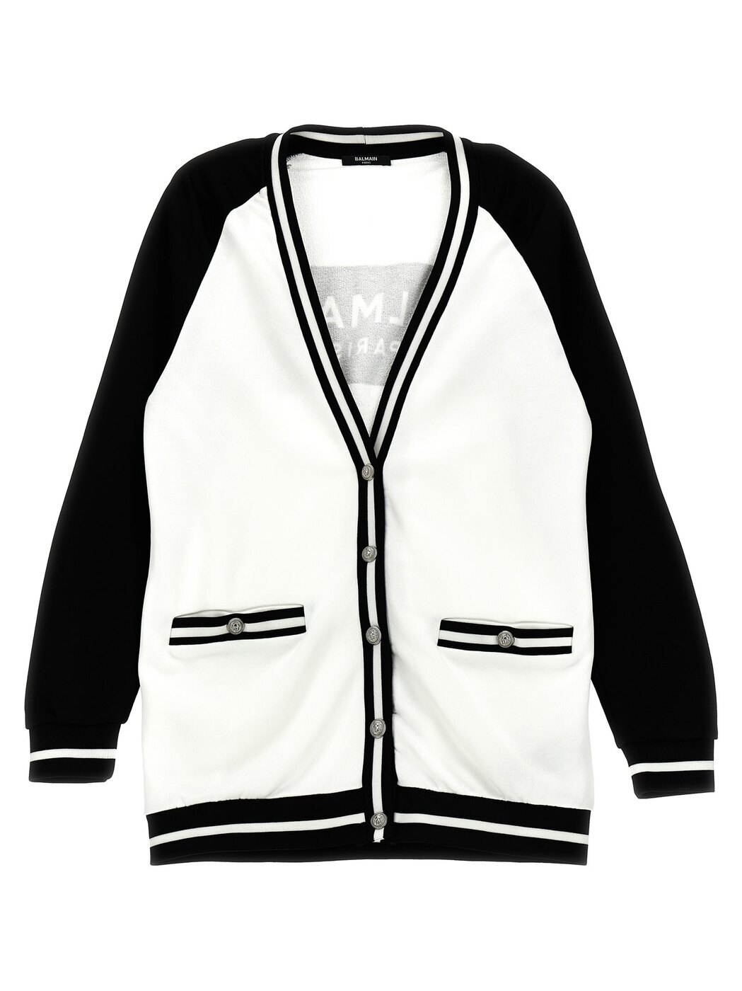 BALMAIN Хޥ ۥ磻 White/Black ȥåץ 륺 ղ2024 BU4A40Z1869100NE ڴǡ̵ۡڥåԥ̵ ia