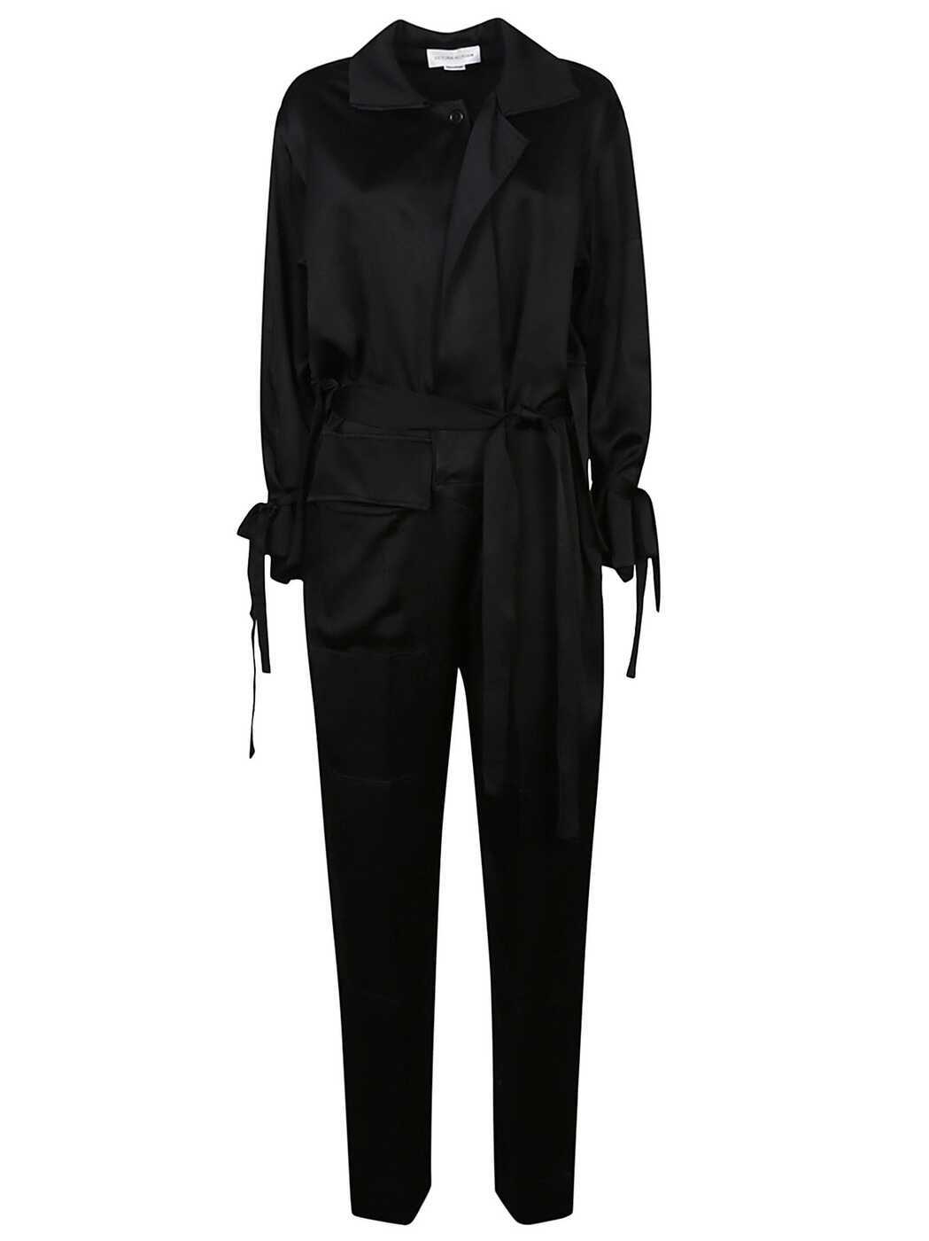 VICTORIA BECKHAM ヴィクトリアベッカム ブラック Black オールインワン レディース 春夏2024 1224WJS005424A 0001 BLACK 【関税・送料無料】【ラッピング無料】 ia