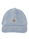 MONCLER モンクレール 帽子 レディース 春夏2024 3B000 40 M4206 715 BLU DENIM 【関税・送料無料】【ラッピング無料】 ia