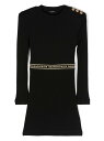 BALMAIN バルマン ブラック Black ドレス ガールズ 秋冬2023 BT1C00 J0302 930 【関税・送料無料】【ラッピング無料】 ia